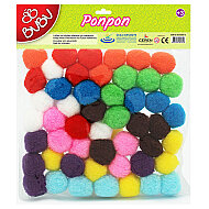 CEREN BUBU 00110 KARMA PONPON 30mm 50Lİ - BUBU