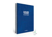 Çınar Fusion Spiralli Sert Kapak Defter A4 Çizgili 100 Yaprak (55256) - 1