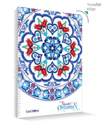 Çınar Nicea Ottoman Spiralli Defter A4 Çizgili 96 Yaprak (71710) - 1