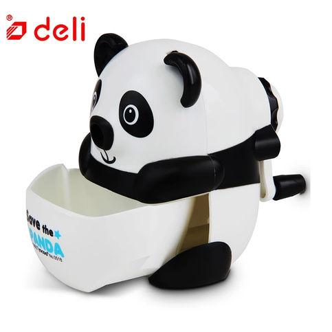 Deli 0518 Panda Masa Üstü Kollu Kalemtraş - 1