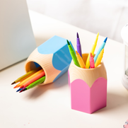 Deli 9145 Masa Üstü Kalemlik 87X76X104Mm - DELİ