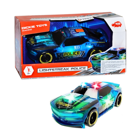 Simba Dickie Lightstreak Polis Arabası (203763001) - 1