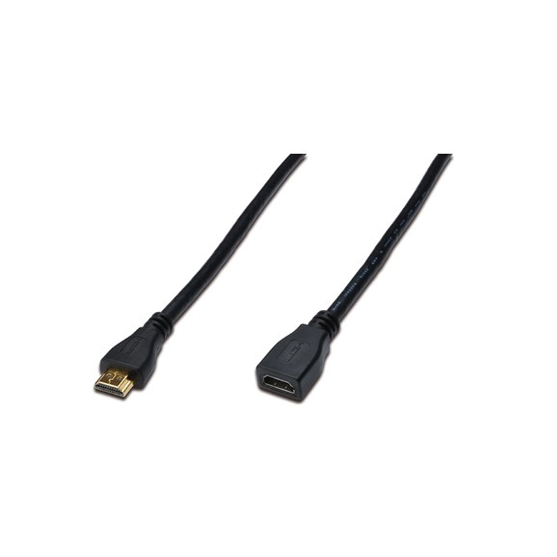 DİGİTUS AK-330201-020S HDMI KABLO SİYAH 2m