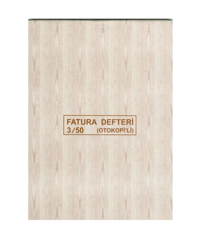 Dilman Fatura 2X50 3 Nüsha - 1