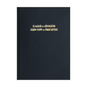 Dilman İş Sağlığı Ve Güvenlik Tespit Öneri Defteri 150 Yaprak Numaralı Ciltli - 1
