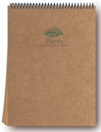 Dilman Kraft Book Spiralli Bloknot A4 Düz 50 Yaprak (1561) - DİLMAN