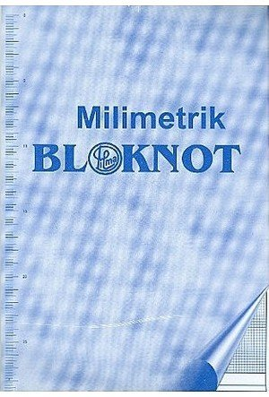 Dilman Milimetrik Bloknot A4 Mavi (1103) - 1