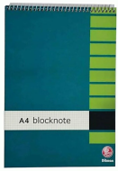 Dilman Spiralli Bloknot A4 Düz 40 Yaprak (2218) - DİLMAN