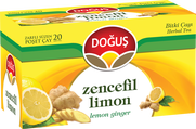 Doğuş Limon Zencefil Bitki Çayı 2Grx20Li - DOĞUŞ ÇAY