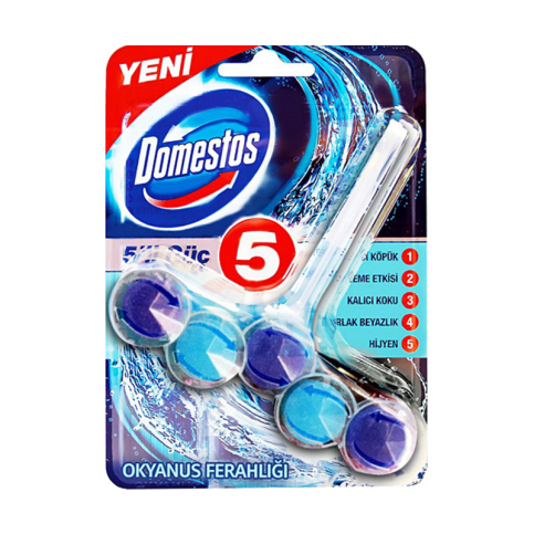 Domestos 5 Güç Wc Blok Koku Giderici 110Gr 2Li - 1