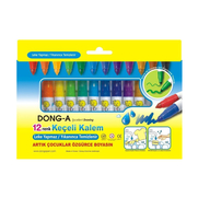 Dong-A 239313 Yıkanabilir Jumbo Keçeli Kalem 12 Renk - DONG-A