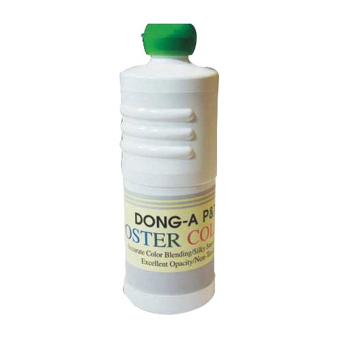 Dong-A 261540 Poster Color Guaj Boya Yeşil 500Ml - 1