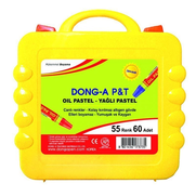 Dong-A 262160 Çantalı Yağlı Pastel Boya 55 Renk 60Lı - 1