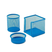 Drt Metal Drt 408 Metal Perfore Masa Seti Mavi 3Lü - DRT METAL