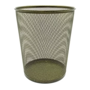 Drt Metal Drt 916 Metal Tam Perfore Çöp Kovası Altın Dövme - DRT METAL