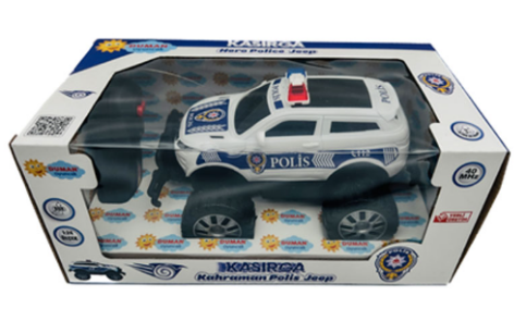 Duman Dmn2027P Uzakytan Kumandalı Kasırga Polis Jeep - 2