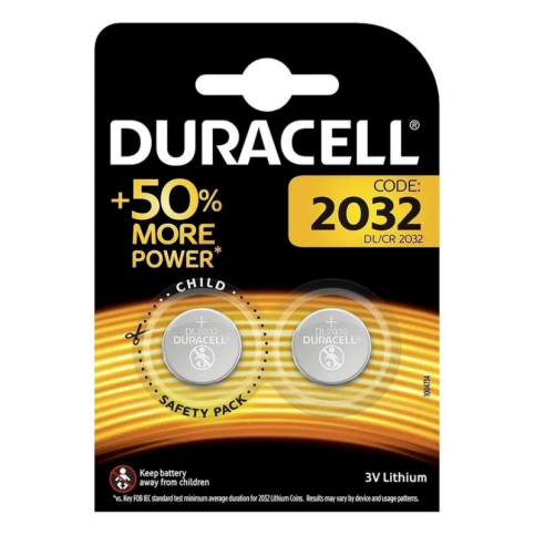 Duracell Cr2032 Lityum Düğme Pil 3V 2Li Blister (Op2032) - 1