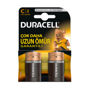 Duracell Alkalin C Orta Boy Pil 2Li Blister (C2) - DURACELL