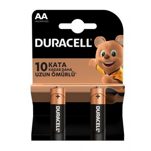 Duracell Simply Alkalin Aa Kalem Pil 1.5V 2Li Blister (Lr6) - 1