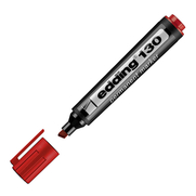 Edding 130 Permanent Markör Koli Kalemi Kesik Uç Kırmızı - EDDİNG