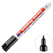 Edding 8040 Çamaşır Kalemi Siyah - EDDİNG