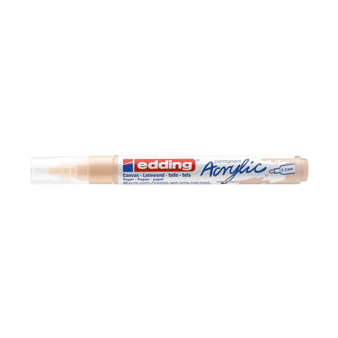 Edding Ed5100255 Akrilik Markör Orta Uçlu 2.0-3.0Mm Bej - 1