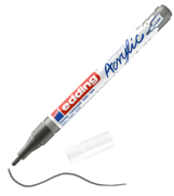 Edding Ed5300926 Akrilik Markör İnce Uçlu 1.0-2.0Mm Antrasit - EDDİNG