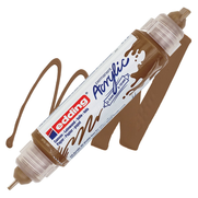 Edding Ed5400919 3D Double Liner Çift Uçlu Akrilik Markör Fındık Kahvesi - EDDİNG