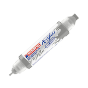 Edding Ed5400923 3D Double Liner Çift Uçlu Akrilik Markör Gümüş - EDDİNG