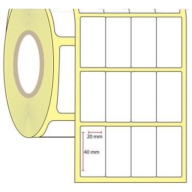 Ekstrafix Eco Termal Sandviç Etiket 40X20 4000Li - 1