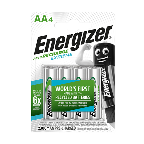 Energizer Extra Şarjlı Aa Kalem Pil 2300Mah 4Lü (Bp4) - 1