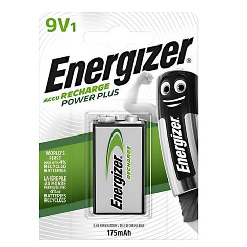 Energizer Powerplus Şarjlı Pil 9V 1Li 175 Mah (Cph1) - 1