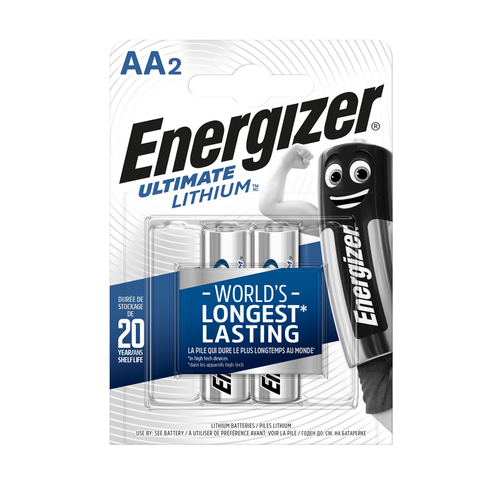 Energizer Ultimate Lityum Aa Kalem Pil 2Li (Bp2) - 1