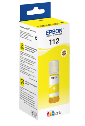 Epson 112 C13T6C44A Sarı Mürekkep Kartuş 6000 Sayfa - 1