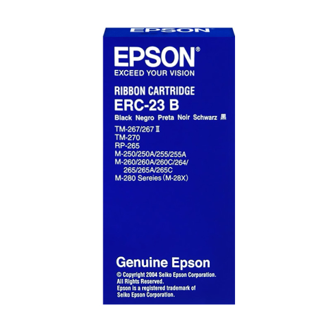 Epson Erc23B C43S015360 Siyah Şerit (M250 M260 M280 Tm267 Tm270) - 1