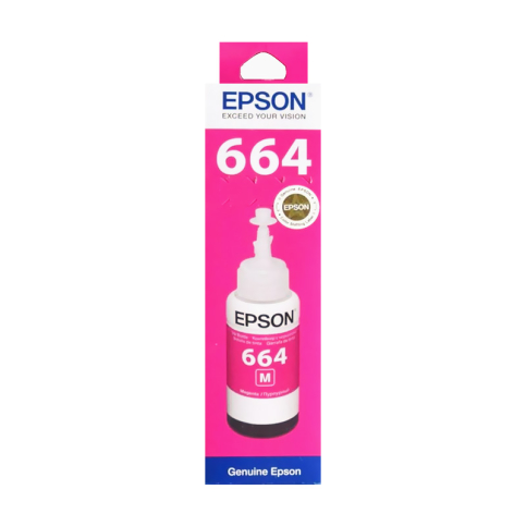 Epson T664 C13T66434A Kırmızı Mürekkep Kartuş 70Ml (L100 L200 L300 L500 L1300) - 1