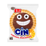 Eti Cin Portakal Jöleli Bisküvi 25Gr - ETİ