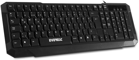 Everest Km-515 Combo Kablolu Q Klavye Mouse Siyah - 2