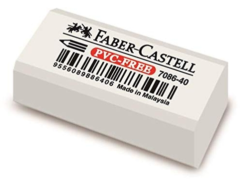 Faber-Castell 188740 Beyaz Silgi (188672) - 1