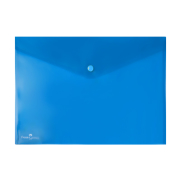 Faber-Castell Çıtçıtlı Evrak Dosyası A4 Mavi (394200) - FABER CASTELL