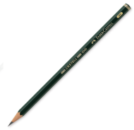 FABER-CASTELL 9000 DERECELİ KURŞUN KALEM 4H (119014) - FABER-CASTELL