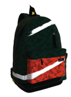 FABER-CASTELL BASİC 1 SIRT ÇANTASI SİYAH TURUNCU (190137) - FABER-CASTELL