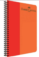 FABER-CASTELL BİCOLOR SPİRALLİ DEFTER A4 DÜZ 80 YAPRAK (000129) - 1