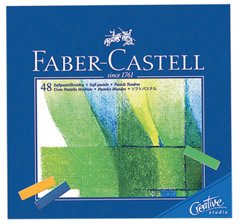 FABER-CASTELL CREATİVE TOZ PASTEL BOYA 48 RENK (128248) - 1