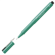 FABER-CASTELL ECCO PİGMENT ÇİZİM KALEMİ 0.1mm YEŞİL (166163) - FABER-CASTELL