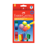 Faber-Castell Eğlenceli Jumbo Keçeli Kalem 12 Renk (662120) - FABER CASTELL