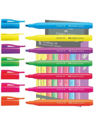 Faber-Castell Fosforlu Kalem 38 Neon 8 Renk (157778) - 1