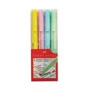 Faber-Castell Fosforlu Kalem 38 Pastel 4 Renk (158216) - FABER CASTELL
