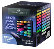 FABER-CASTELL FOSFORLU KALEM 46 24 RENK MASA ÜSTÜ SETİ (254602) - 2