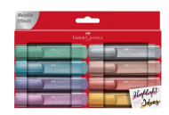 FABER-CASTELL FOSFORLU KALEM 46 METALİK 8 RENK (154689) - 2